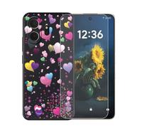AQGGIIXY Coque Noire avec Protecteur pour TCL NXTpaper 70 Pro - YQ29