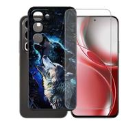 AQGGIIXY Coque Noire et Verre pour Realme Narzo 100x 5G - E4
