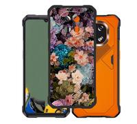 AQGGIIXY Coque Noire pour Cubot Kingkong ES 5 - XT10 | 6.88". Silicone souple, antidérapant, bords surélevés, coins renforcés, anti choc, prise sécurisée.