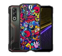 AQGGIIXY Coque Noire pour Doogee Blade 20 Plus - XT91
