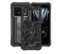 AQGGIIXY Coque pour Doogee Fire 6 Max (6.72") Housses étuis, Black Souple Silicone TPU Phone Case Bumper Cover pour Doogee Fire 6 Max - XT154