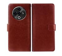 AQGGIIXY Coque pour Doogee Fire 6 Power (6.56"), Premium Étui à Rabat Protecteur Housse en Cuir，Housse en Cuir PU Portefeuille Etuipour - Brown