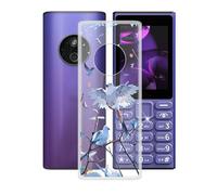 AQGGIIXY Coque pour Nokia 110 4G 2024 (2.0"), [Anti-Jaunissement] Anti-Rayures Anti-Chute Silicone Souple Housse Etui Mince Transparent TPU Bumper Case Cover pour Nokia 110 4G 2024 - XT145