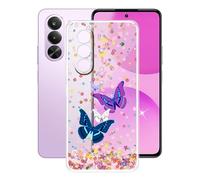 AQGGIIXY Coque pour Realme P4x 5G (6.72"), [Anti-Jaunissement] Anti-Rayures Anti-Chute Etui Silicone Souple Housse Mince Transparent TPU Bumper Case Cover - Le E13