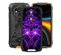 AQGGIIXY Coque pour Ulefone RugKing 4 Pro (6.56") étuis Black Protection Housses, Souple Silicone TPU Phone Case Bumper Cover pour Ulefone RugKing 4 Pro - XV47