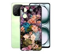 AQGGIIXY Coque pour Umidigi Note 100 5G (6.80") Housses étuis, Black Souple Silicone TPU Phone Case Bumper Cover pour Umidigi Note 100 5G - XT10