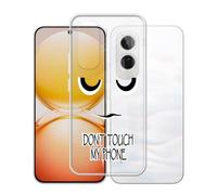 AQGGIIXY Coque pour Vivo V70 Lite 4G Transparente - DUO6 | 6.83". Silicone souple, antidérapant, bords surélevés, coins renforcés, anti choc, prise sécurisée, protection quotidienne.