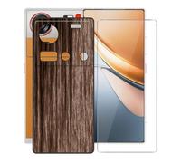 AQGGIIXY Coque pour ZTE Nubia Z70S Ultra (6.85") + Verre Trempé Film Protecteur (1 Pièces), Case Protection Résistant Aux Chutes X Silicone Souple Housse Anti-Rayures - XV22