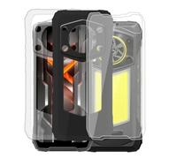 AQGGIIXY Lot 2 Coques avec Lot 2 Verres pour Blackview Rock 5 | 6.78". Silicone souple, antidérapant, anti choc, dureté 9H, anti-rayures, ultra fin, HD clair.