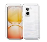 AQGGIIXY Lot 2 Coques pour Vivo V70 Lite 4G Transparentes | 6.83". Silicone souple, antidérapant, bords surélevés, coins renforcés, anti choc, prise sécurisée, protection quotidienne.