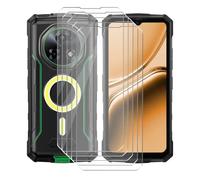 AQGGIIXY Verre Trempé pour Doogee Fire 7 Pro (6.60 Pouces) [5 Pièces] Verre trempé Protection écran Protecteur Film d'écran en Vitre - Dureté 9H, sans Bulles Anti-Rayures pour Doogee Fire 7 Pro