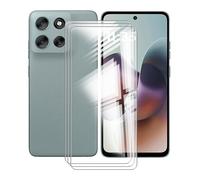 AQGGIIXY Verre Trempé pour Motorola Moto G56 (6.72"), [3 Pièces] Protecteur d'écran HD, sans Bulles, Anti-Rayures, Dureté 9H Film Protecteur en Verre Trempé pour Motorola Moto G56