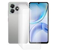AQGGIIXY Verre Trempé pour ZTE Blade A36 (6.75 Pouces) [5 Pièces] Verre trempé Protection écran Protecteur Film d'écran en Vitre - Dureté 9H, sans Bulles Anti-Rayures pour ZTE Blade A36
