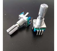 AQHYEBNSR Interrupteur Encodeur 2PCS / LOT MODÈLE G140 EC11 Rotatif métallique avec Interrupteur Poussoir 10 MA DC5V