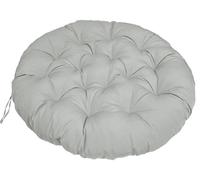 AQIGR Coussin pour Fauteuil Papasan - Rond diamètre 40/50/60/80/100/120 cm épaisseur 8-10 cm Coussin de Siège Imperméable, extérieur/intérieur - Coussin de Sol pour Meubles de Jardin(Color 2,50x50cm)