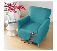 AQIGR Housse de Fauteuil Cabriolet Chesterfield Extensible, Élégant Mode Couleur Unie Couverture de Fauteuil Antidérapant, Tub Chair Housse de Canapé sans Housse de Coussin (Color : B13)