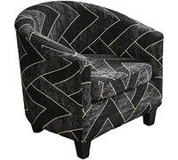 AQIGR Housse Fauteuil Crapaud Cabriolet avec Accoudoir 2 Pieces Housse de canapé Relax Club Chaise de Baignoire Housse de Fauteuil Extensible Polyester (Color : #3, Size : 2 pièces)