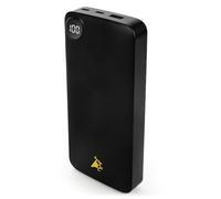 Aqiila Batterie externe 20 000 mAh, 22,5 W - Charge rapide, Power Delivery 3.0, écran LCD, 2 ports USB-C, 1 port USB-A, 3 appareils de charge en même temps, Power Bank avec câble USB C, emballage sans
