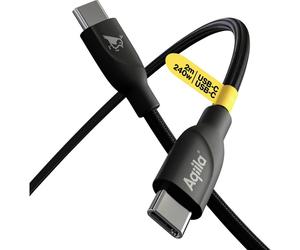 Aqiila Cablebird CB12 Câble USB-C USB 2.0 USB-C® mâle 2.00 m noir