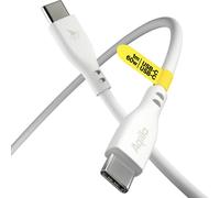 Aqiila Cablebird CS11 Câble USB USB 2.0 USB-C® mâle 1.00 m blanc AQCBPBIC1SI812