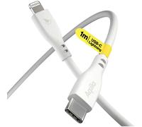 Aqiila Cablebird CS21 Câble USB-C USB 2.0 Connecteur Lightning 1.00 m blanc