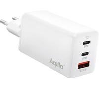 Aqiila W3 Chargeur USB 65 W 1x USB-A, 2x USB-C® Power Delivery, Quick Charge 3.0, QC 4+ blanc intérieure
