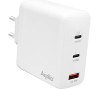 Aqiila W4 Chargeur USB 120 W 1x USB-A, 2x USB-C® Power Delivery, Quick Charge 3.0, QC 4+ blanc intérieure
