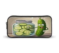 AQRJLPM Jolie trousse à crayons Kimchi de grande capacité, simple et esthétique, avec fermeture éclair