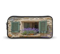 AQRJLPM Shiwu Trousse à crayons Lavande Grande capacité Simple Marqueur Pochette Portable Esthétique Fermeture Éclair