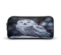 AQRJLPM Trousse à crayons Arctic Owl de grande capacité, simple pour marqueur, portable, esthétique, fermeture éclair