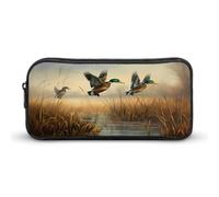 AQRJLPM Trousse à crayons de chasse volante sauvage de grande capacité simple pochette de marqueur portable esthétique fermeture éclair