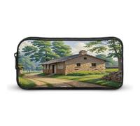 AQRJLPM Trousse à crayons de grande capacité avec fermeture éclair - Portable - Esthétique