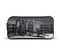 AQRJLPM Trousse à crayons de grande capacité pour équipement de gym, pochette simple et esthétique, fermeture éclair