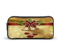 AQRJLPM Trousse à crayons Merry Christmas de grande capacité, simple pour marqueur, portable, esthétique, fermeture éclair