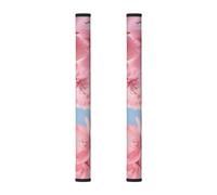 AQRJLPO Lot de 2 housses de poignée de porte de réfrigérateur, fleurs de cerisier roses, antistatiques, décoration pour la maison et la cuisine