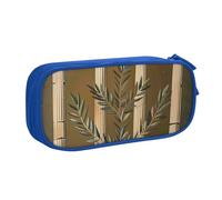 AQRJLPO Trousse à crayons avec motif bâtiment antique avec branche et imprimés grecs pour garçons et filles, grande capacité, pour bureau, école, étudiants, papeterie, trousse à crayons avec 2