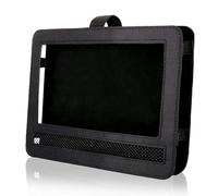 Aqsacokiya Support Lecteur DVD Portable pour Appui-tête de Voiture avec Sangles, 7"/9"/10" - Noir (7in)