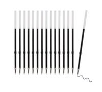 AQSQWQ Lot de 100 Recharges pour Stylo-Bille 0.7mm Stylo à Bille Remplaçable Recharges, Encre Bleu