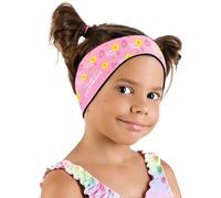 AqtivAqua Bandeau de Natation Bandeau de Protection des Oreilles Natation, Enfants, Adultes, Hommes, Femmes, Bébés, Bouchons D'oreille (Rose P1, Medium)