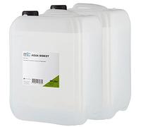 Aqua bidest 2 x 10 litres, Ultra-Pure de l'eau, laboratoire Eau 20 L, bidestiliertes Eau, 2 positions de l'eau distillée
