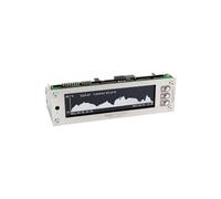 Aqua Computer 53145 Contrôleur De Vitesse Du Ventilateur Lcd Acier In