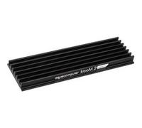 aqua computer aqua computer kryom.2 micro passivkuhler fur m.2 2280 ssd noir Noir G