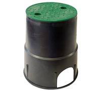 Aqua Control C1901 Arquette Circulaire 1 Valve de 24 cm, Vert Noir, 20 x 24 x 24 cm