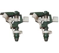 Aqua Control C2085 Arroseur sectoriel Vert/Blanc (Lot de 2)