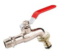 Aqua Control C6357 - Robinet de Jardin, Couleur chromée