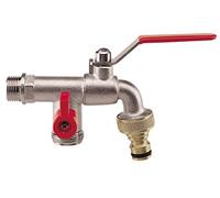 Aqua Control C6358 - Robinet de jardin, couleur chromée