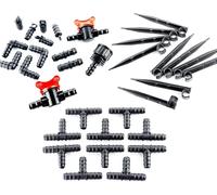 Aqua Control Pack Basique d'accessoires de 16 mm pour Tout Type d'arrosage Goutte à Goutte ou Goutte à Goutte
