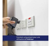Aqua Control Transformateur pour Programmateurs d'Arrosage de Jardin,de 220 V à 24 V,avec Câble de 1,8 m,Compatible avec Tout Type de Programmateur à Alimentation Électrique