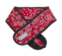 Aqua Coolkeeper 50AQCORW05 Collier Rafraîchissant pour Chien Rouge Western 25-29 cm x 3,5 cm