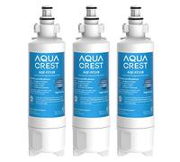 AQUA CREST 257760 Filtre à Eau Compatible avec Panasonic CNRAH-257760 (3) | Compatible avec Panasonic CNRAH-257760,125950 NR-B53V1 NR-B53V1-WB/X1D,NR-BG53V2,NR-B53V2-XE, NR-B54X1-WB/E
